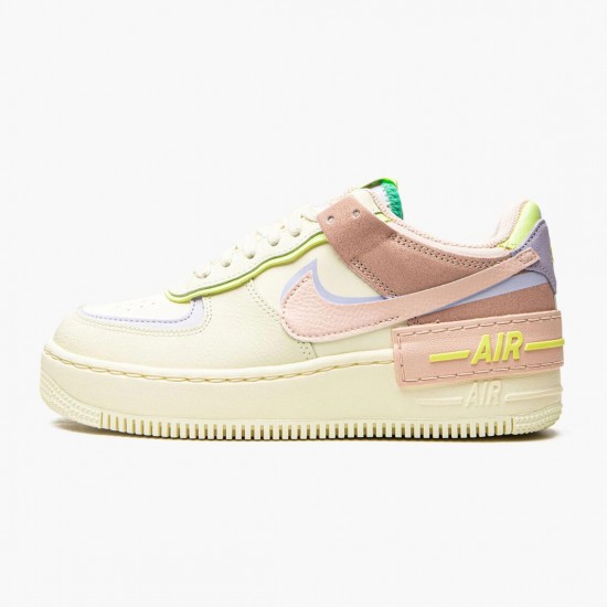 Nike Womens Air Force 1 Shadow Cashmere Running Sneakers CI0919-700