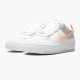 Nike Womens Air Force 1 Shadow White/Crimson Tint Running Sneakers DH3896-100